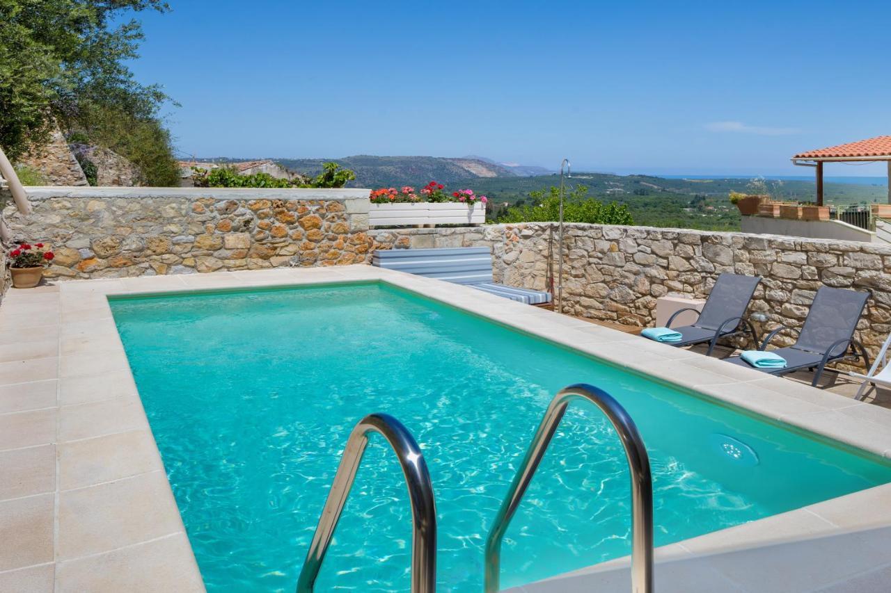 Olga'S Filoxenia - Villa Aladanos-Private Pool And Heated Jacuzzi Makhairoí Eksteriør bilde
