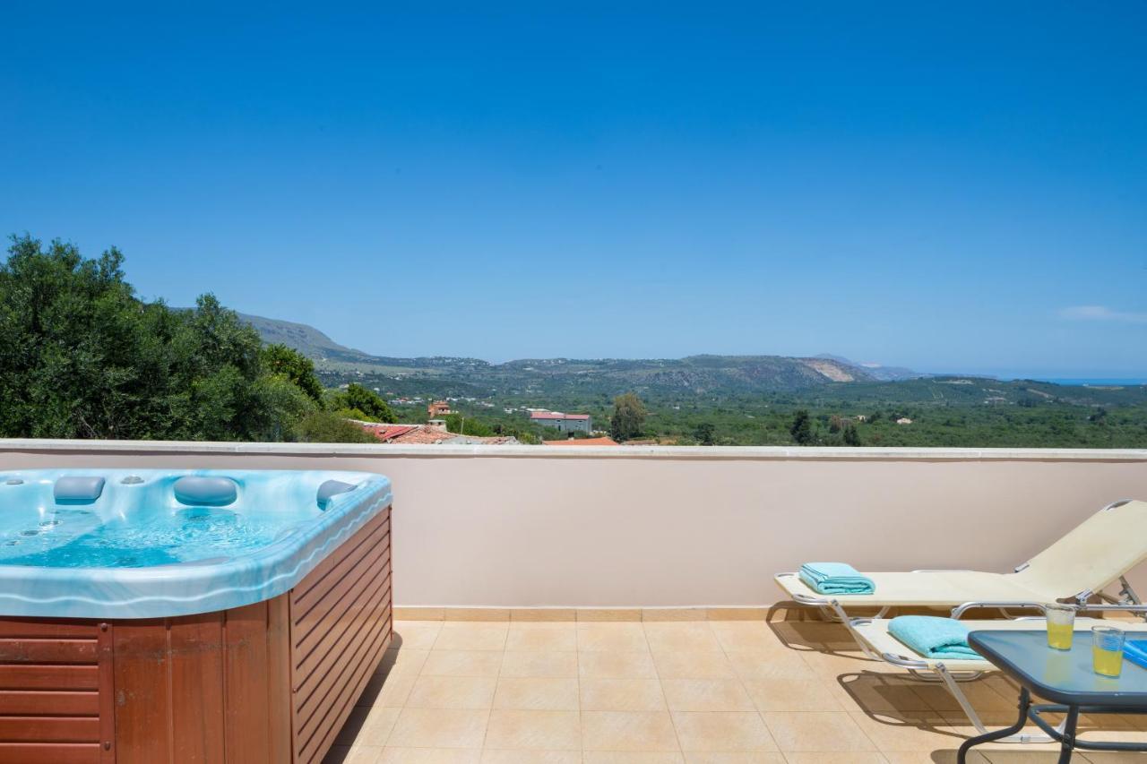 Olga'S Filoxenia - Villa Aladanos-Private Pool And Heated Jacuzzi Makhairoí Eksteriør bilde